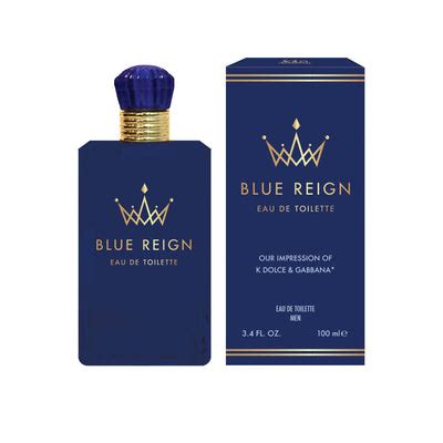 Blue Reign Impression Cologne for Men, 3.4 Ounces.